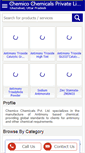 Mobile Screenshot of chemicochemicals.com